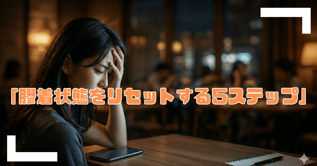 膠着状態をリセットする５ステップのアイキャッチ