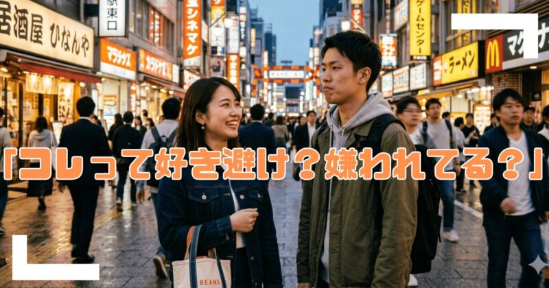 奥手男性の態度は好き避け？嫌い避け？のアイキャッチ