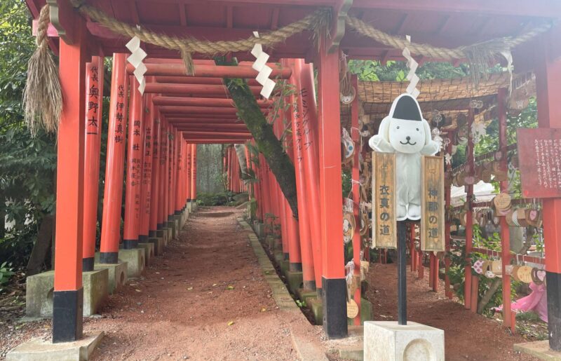 石浦神社の１０１鳥居