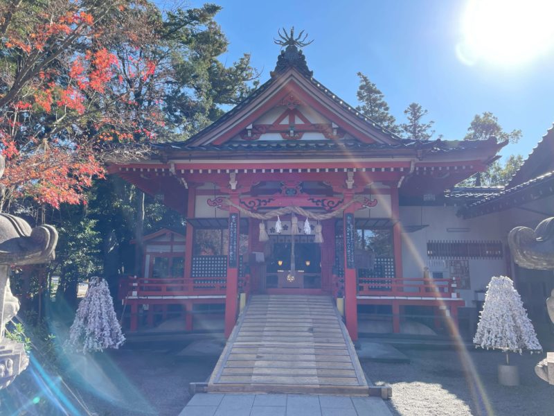 金澤神社の拝殿