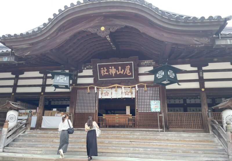 金沢のパワースポット「尾山神社」の拝殿