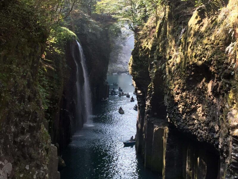 パワースポットの高千穂峡